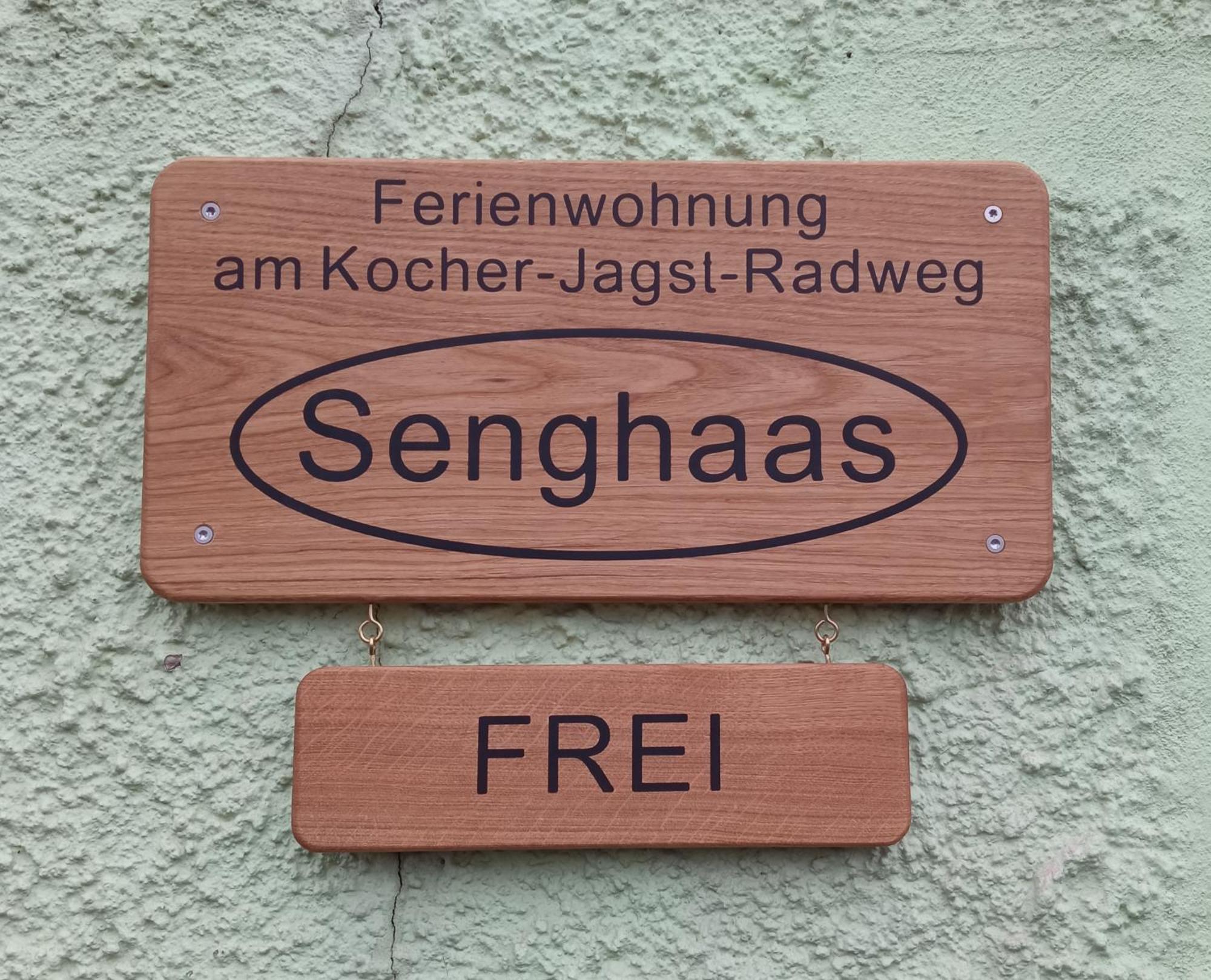 Ferienwohnung Am Kocher-Jagst Radweg Neuenstadt am Kocher Eksteriør billede